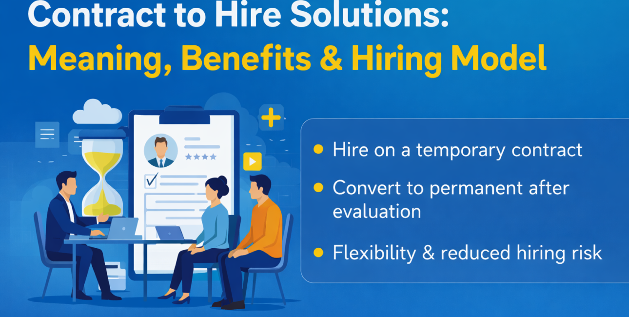 Contract to Hire Solutions: Meaning, Benefits, Process & When to Use It in 2026