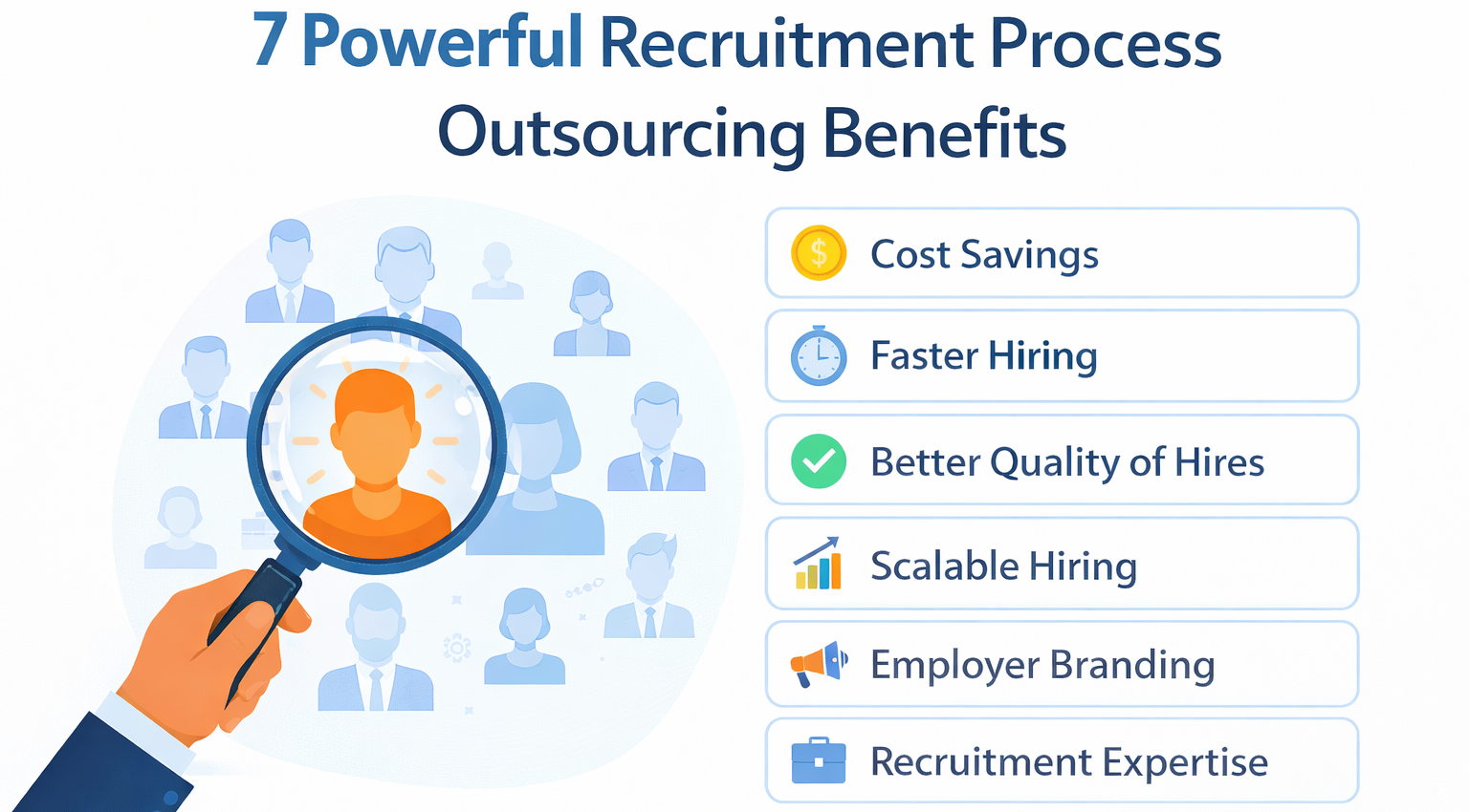 7 Powerful Recruitment Process Outsourcing Benefits and Hiring Process in 2026