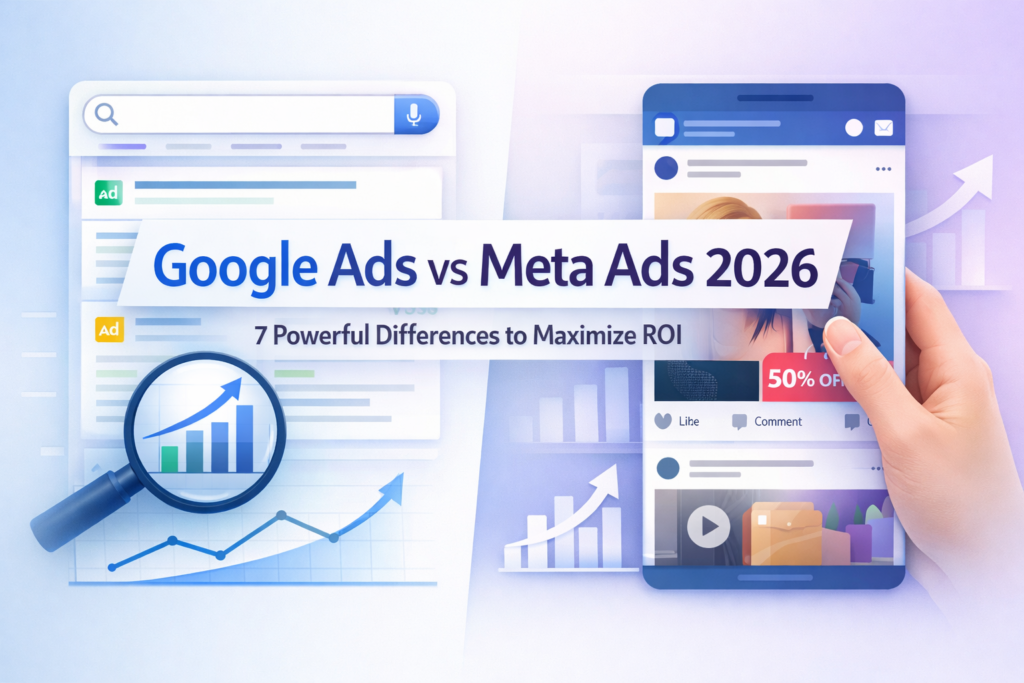 Google Ads vs Meta Ads 2026: Where Should You Actually Invest Your Budget?