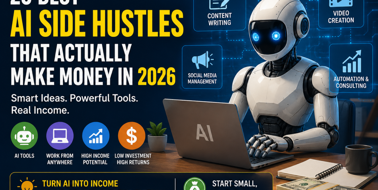 AI Side Hustles: The Complete Guide to Making Money with AI in 2026